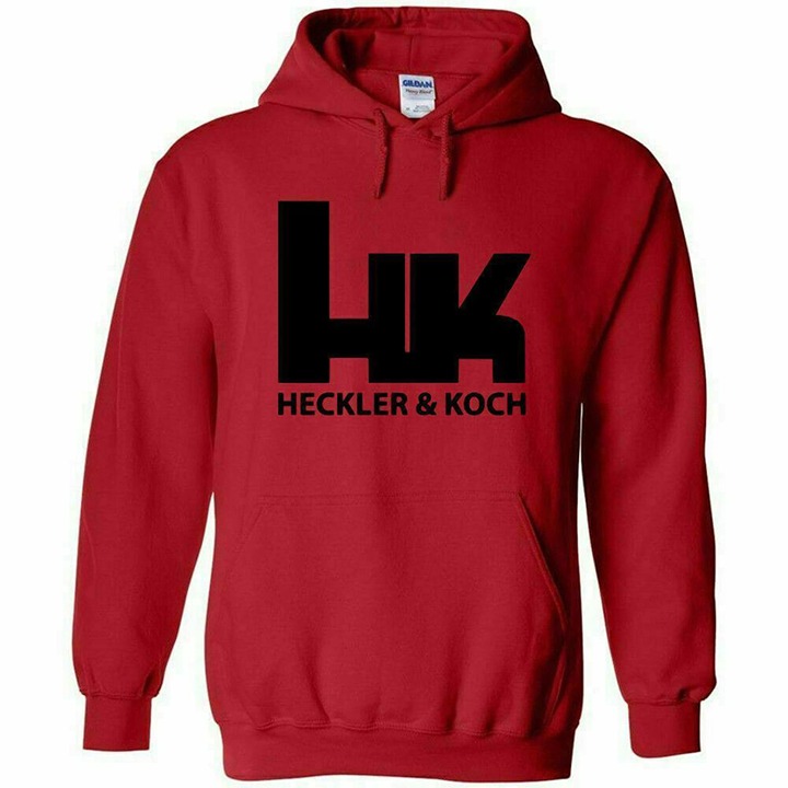 Hk Black Logo Hoodie 2nd Amendment Pro Gun Rights