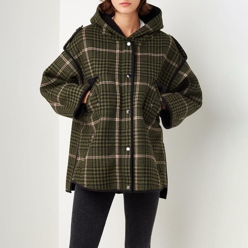 New Maje Wool Jacket Wool Coat
