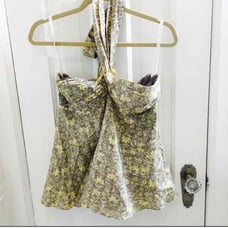 TOCCA Silk Halter Top