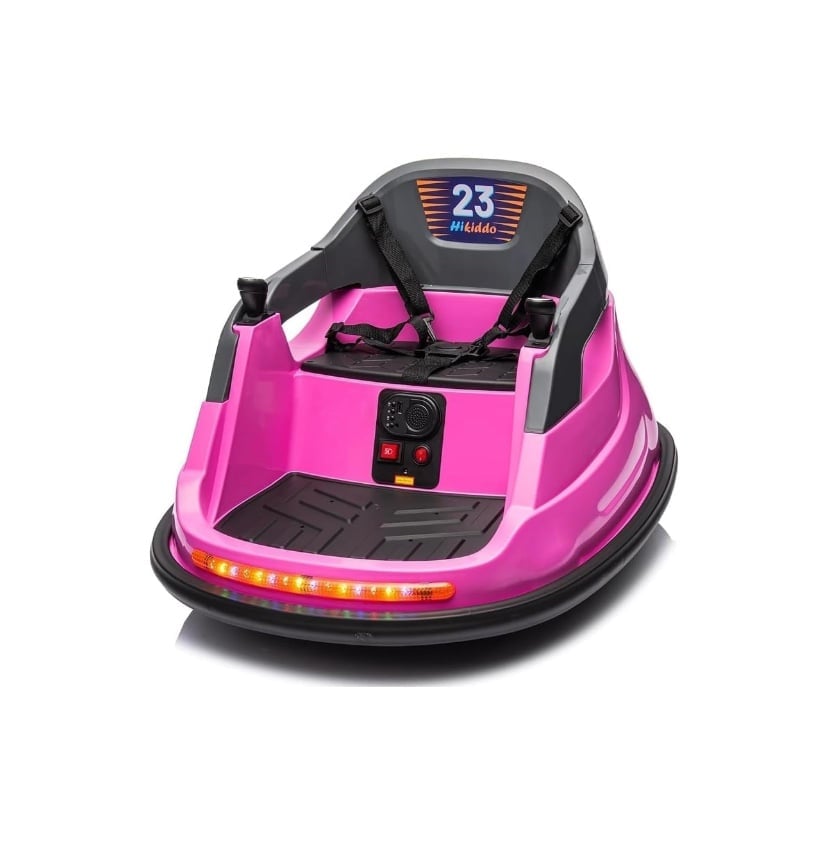 Baby Bumper Car, 6V Electric Kids Bumper Car for Toddlers with Remote Control