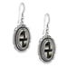 New. Black Onyx Earrings, Sterling Silver.Southwest Style