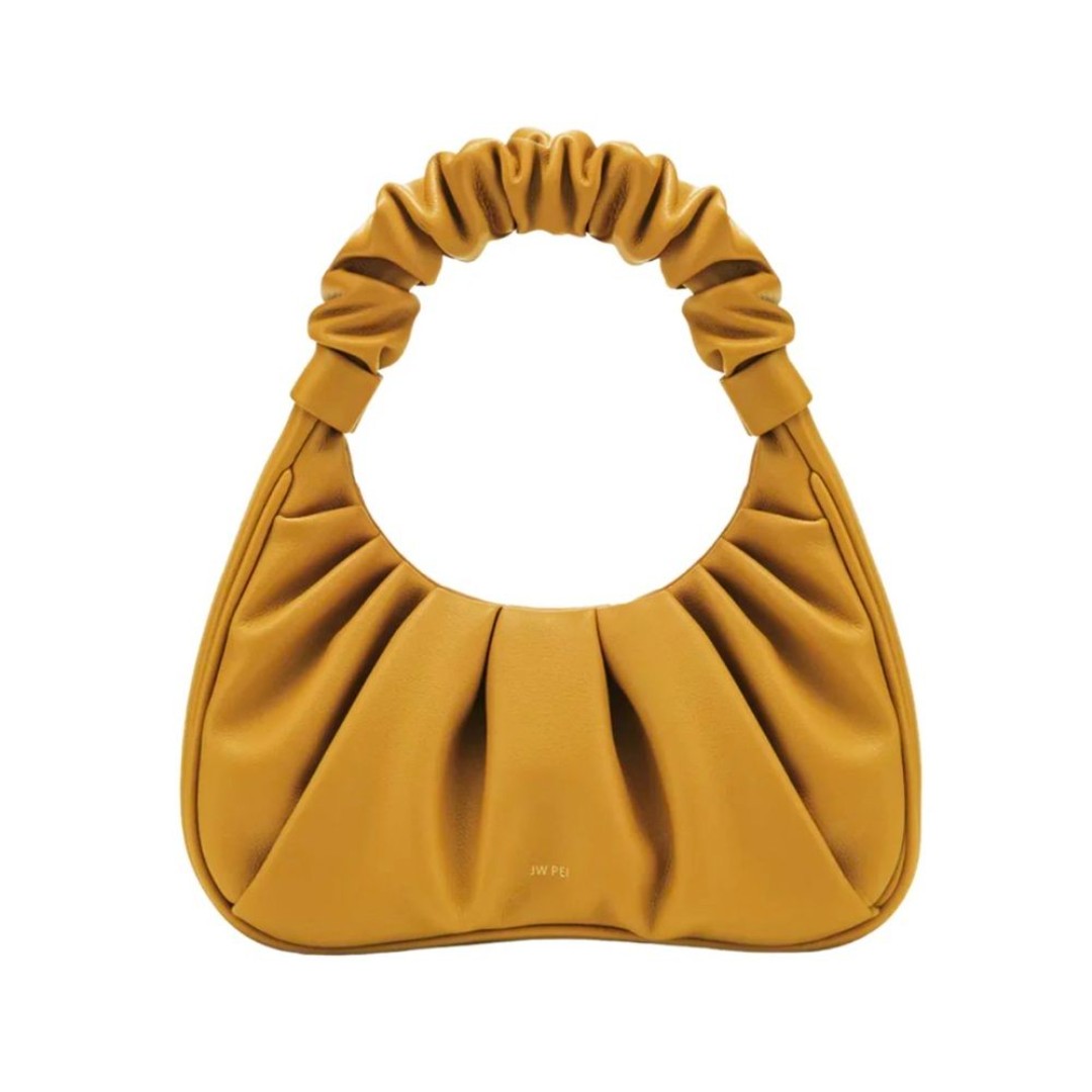 JW PEI Gabbi Ruched Hobo Bag - Beer