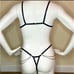 Playboy chained lingerie set
