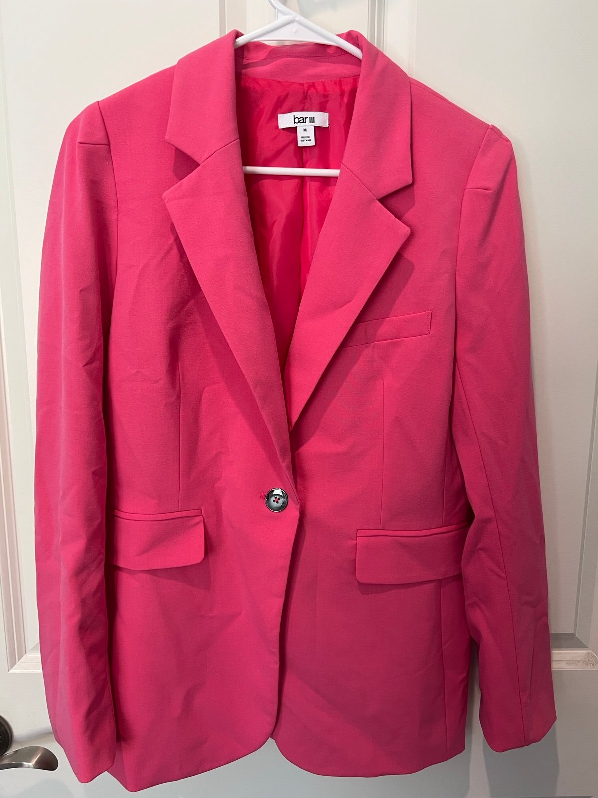 Bar iii Pink Blazer