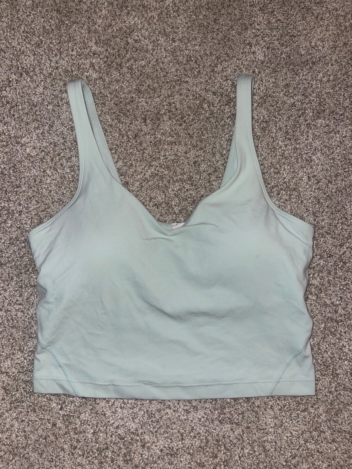 Lululemon Delicate Mint Align Tank Top Sz 6