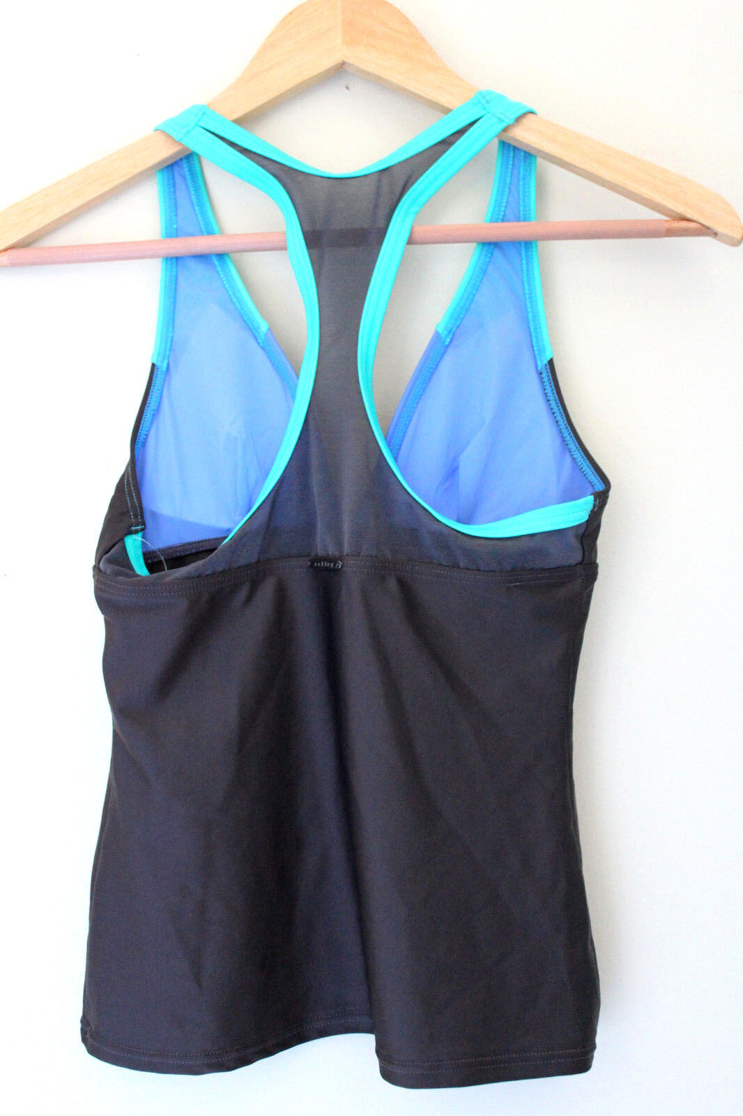 NEW! Oakley Women's Athletic Tri Top Triathlon Running Black Blue Tank XS 79