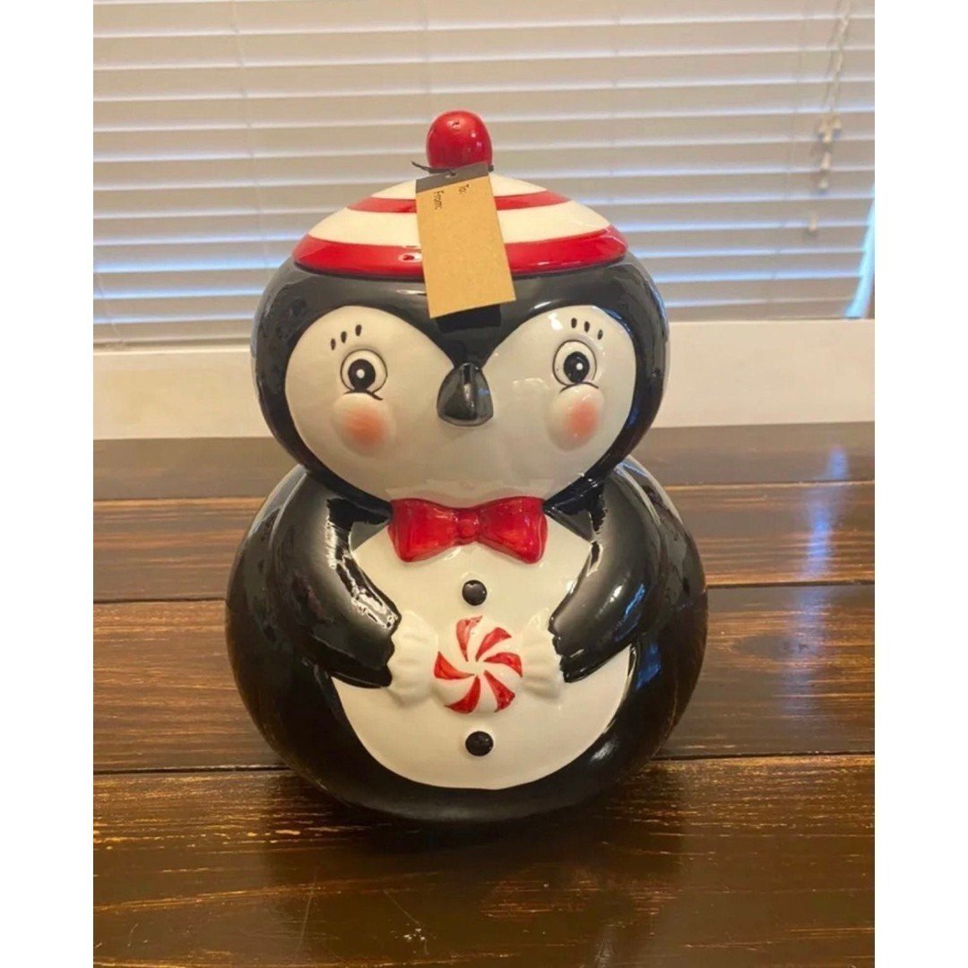 Johanna Parker Large Penguin Canister