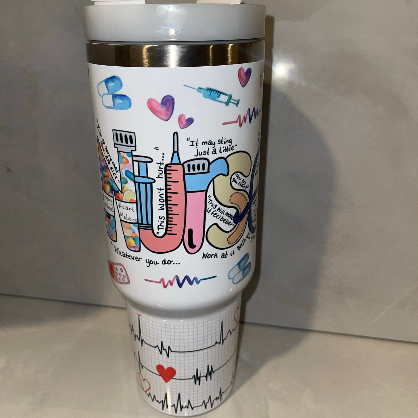 Nurse 40 oz Tumbler
