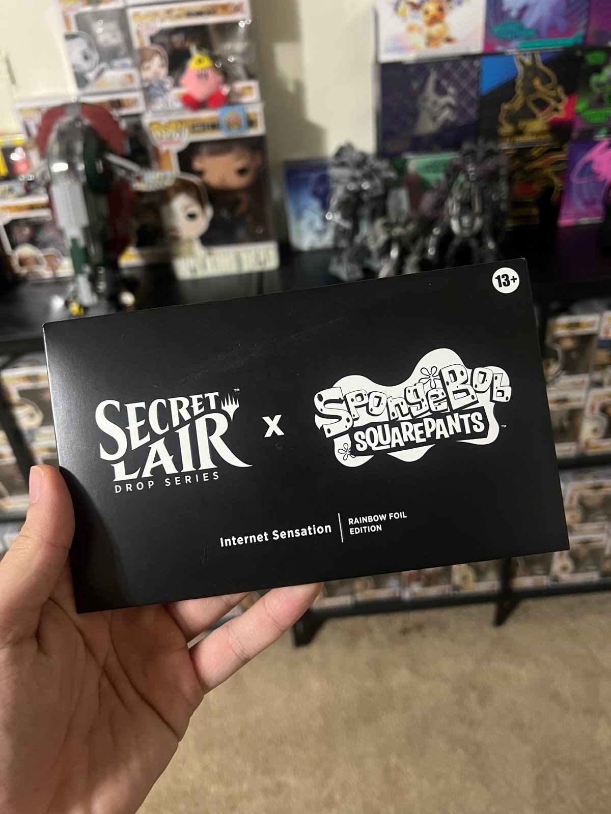 Secret lair x SpongeBob internet sensation sealed foil edition