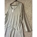Sleep By Cacique Women’s Gray Long Sleeve Shirt Dress Size 14/16