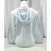 Victoria's Secret PINK Perfect Full Zip Hoodie Block Logo Mint Green Medium New