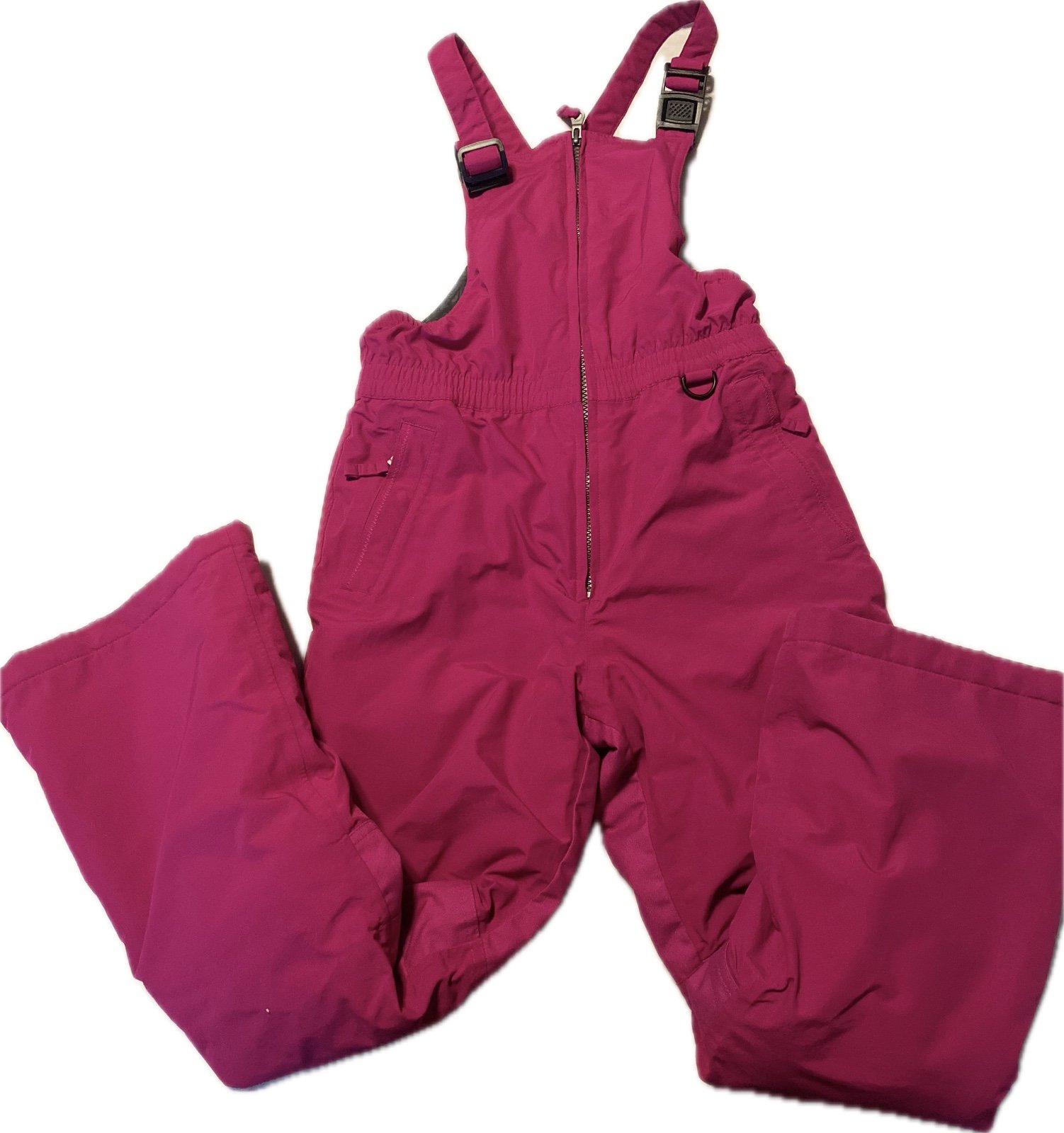 Lands End snow bib in pink size 10
