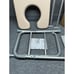 HOMLAND Raised Toilet Seat with Handles, Toilet Seat Riser for Seniors