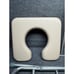 HOMLAND Raised Toilet Seat with Handles, Toilet Seat Riser for Seniors