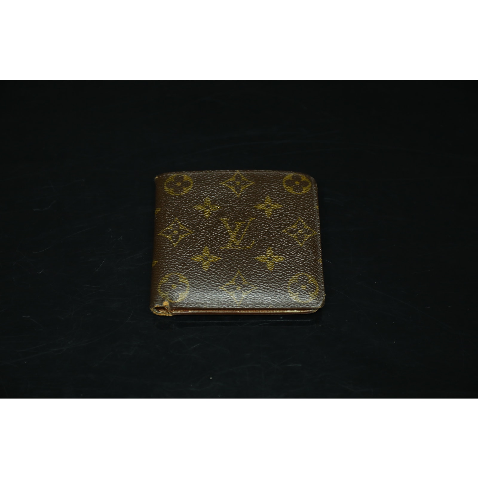 Vintage Louis Vuitton LV Monogram Bifold Wallet with Coin Pouch
