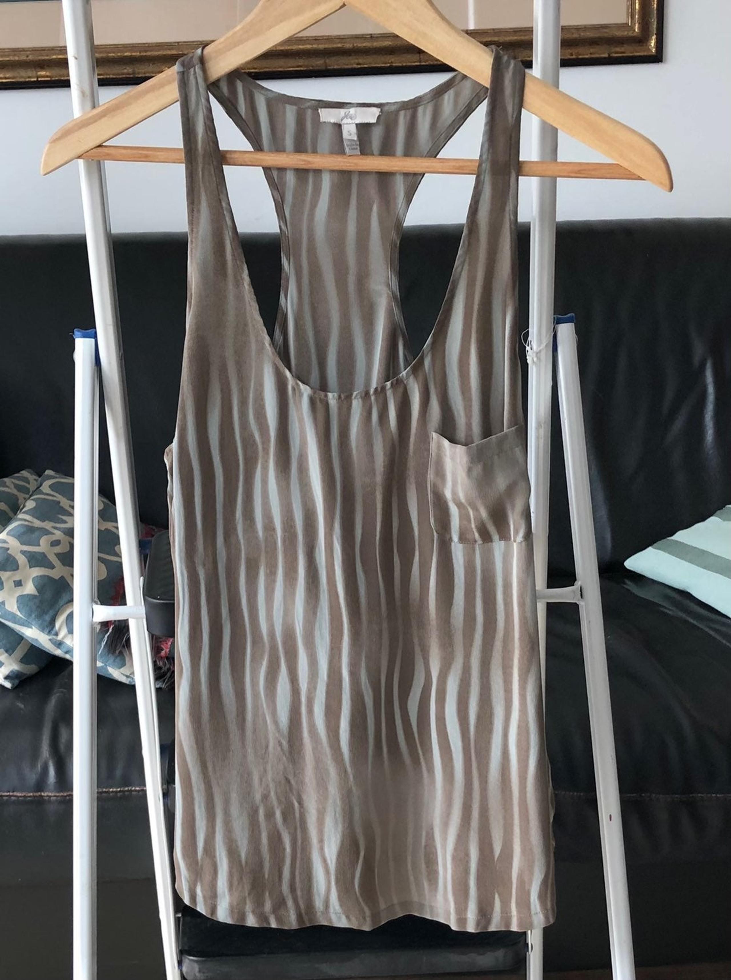 JOIE Silk Animal Print Top Size Small