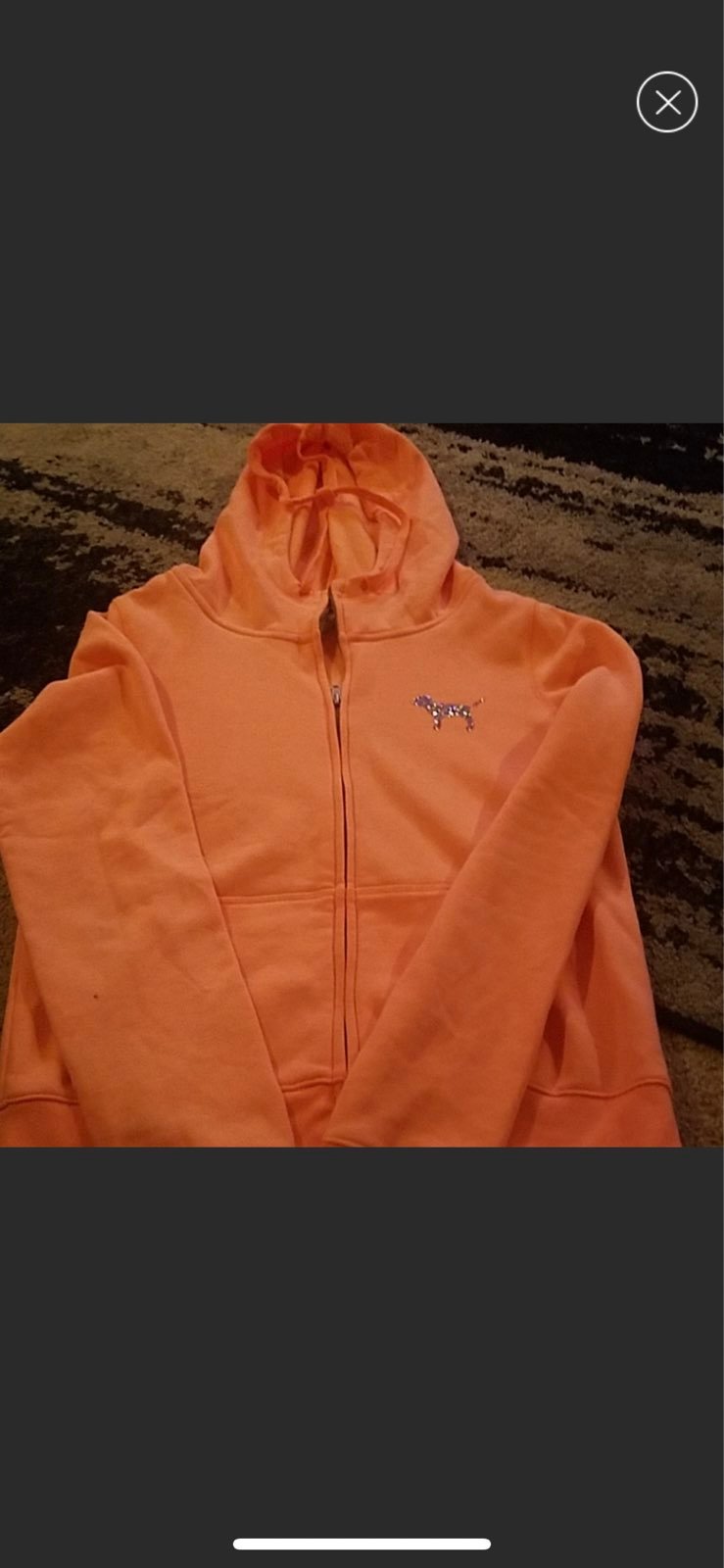 PINKpink bling hoodie