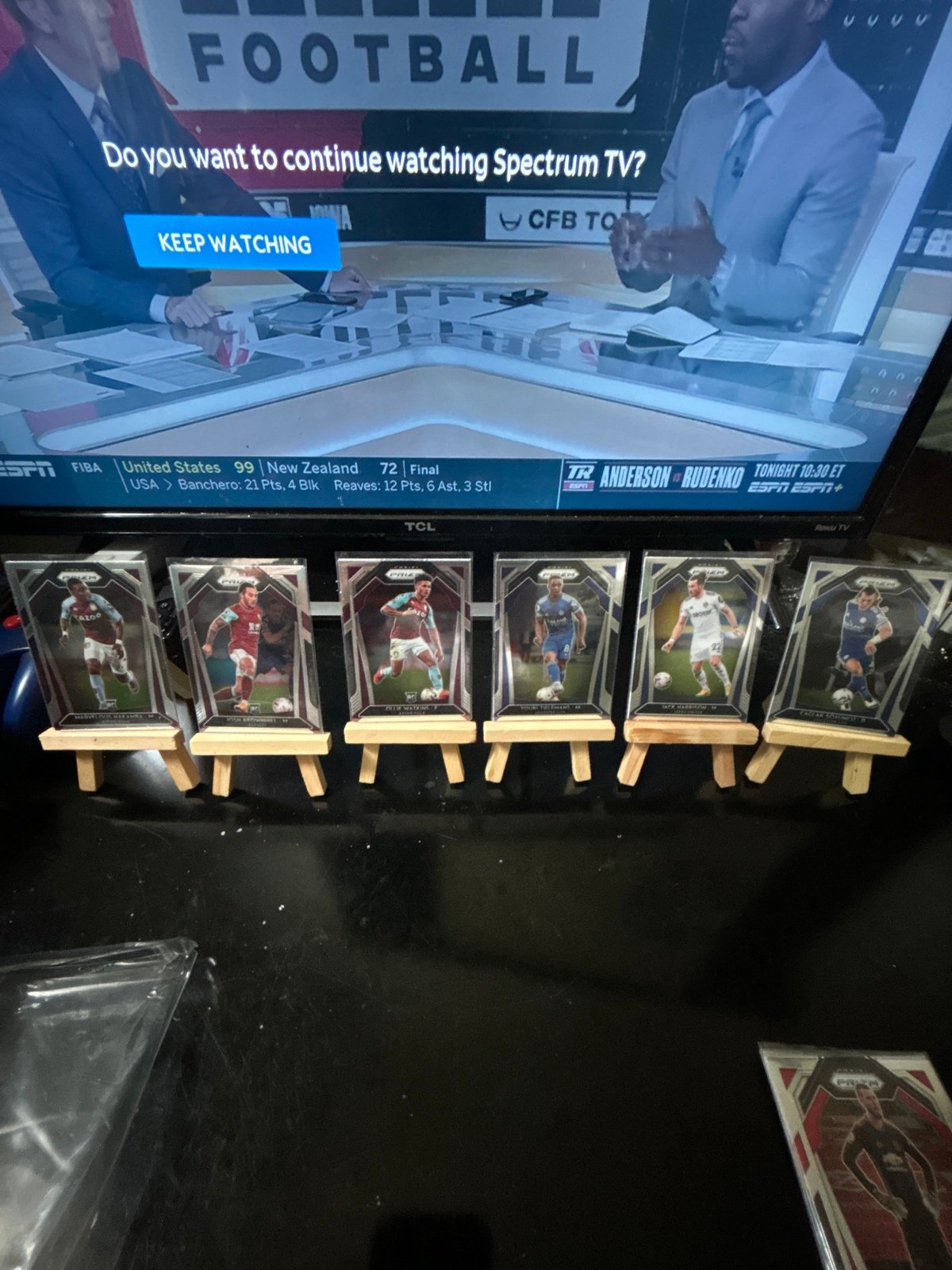 6-Card Soccer Greats Lot