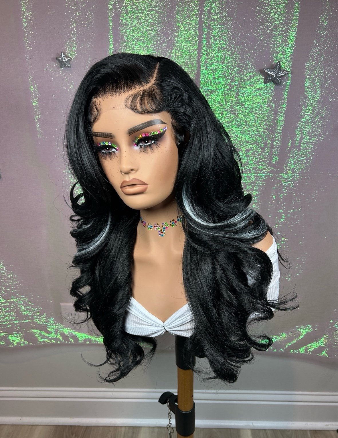 CAMYA – 13X2 HD HUMAN HAIR BLEND Lace Front Wig