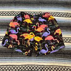 Vintage 90’s Colorful Flamingo Shorts
