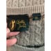 Bobby Jones V neck long sleeves beige cotton vintage golf sweater size XL