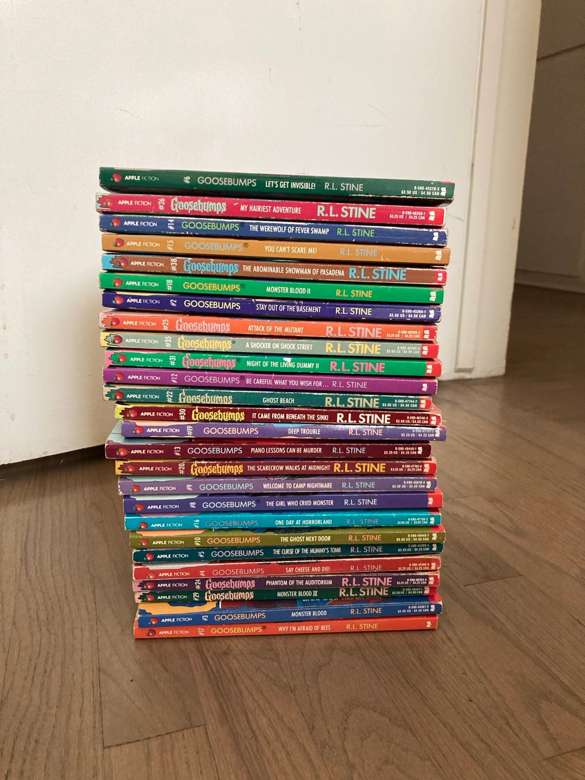 1st Printing Goosebumps Book Lot Vintage