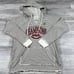 Georgia Bulldogs Blue 84 Women's College Football Playoff 2022 V-Neck Hoodie NEW