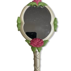 Vintage Beauty And The Beast Electronic Talk N View Magic Mirror Toy