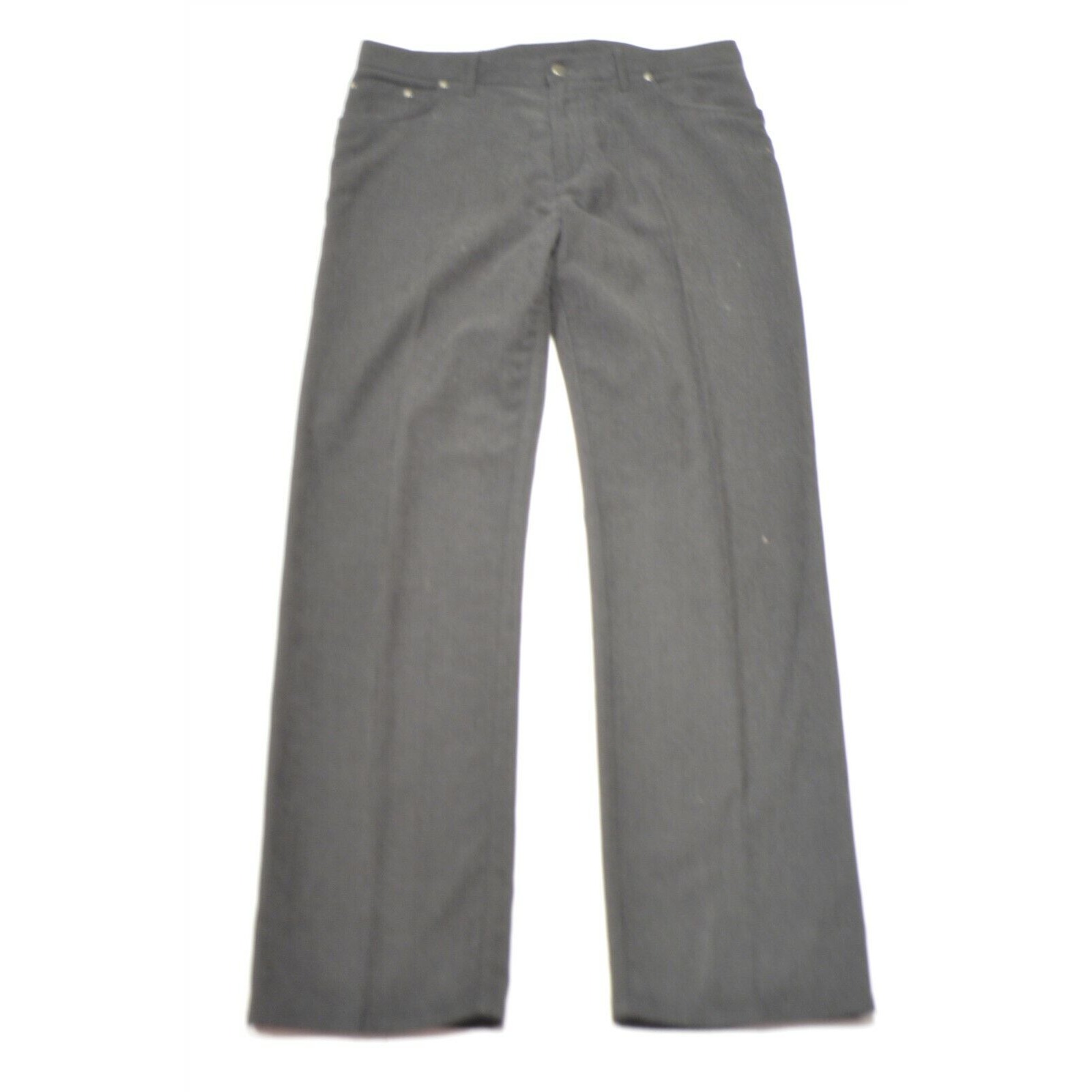 St. Croix 36 x 34 Black Corduroy 5 Pocket Relaxed Cords Pants
