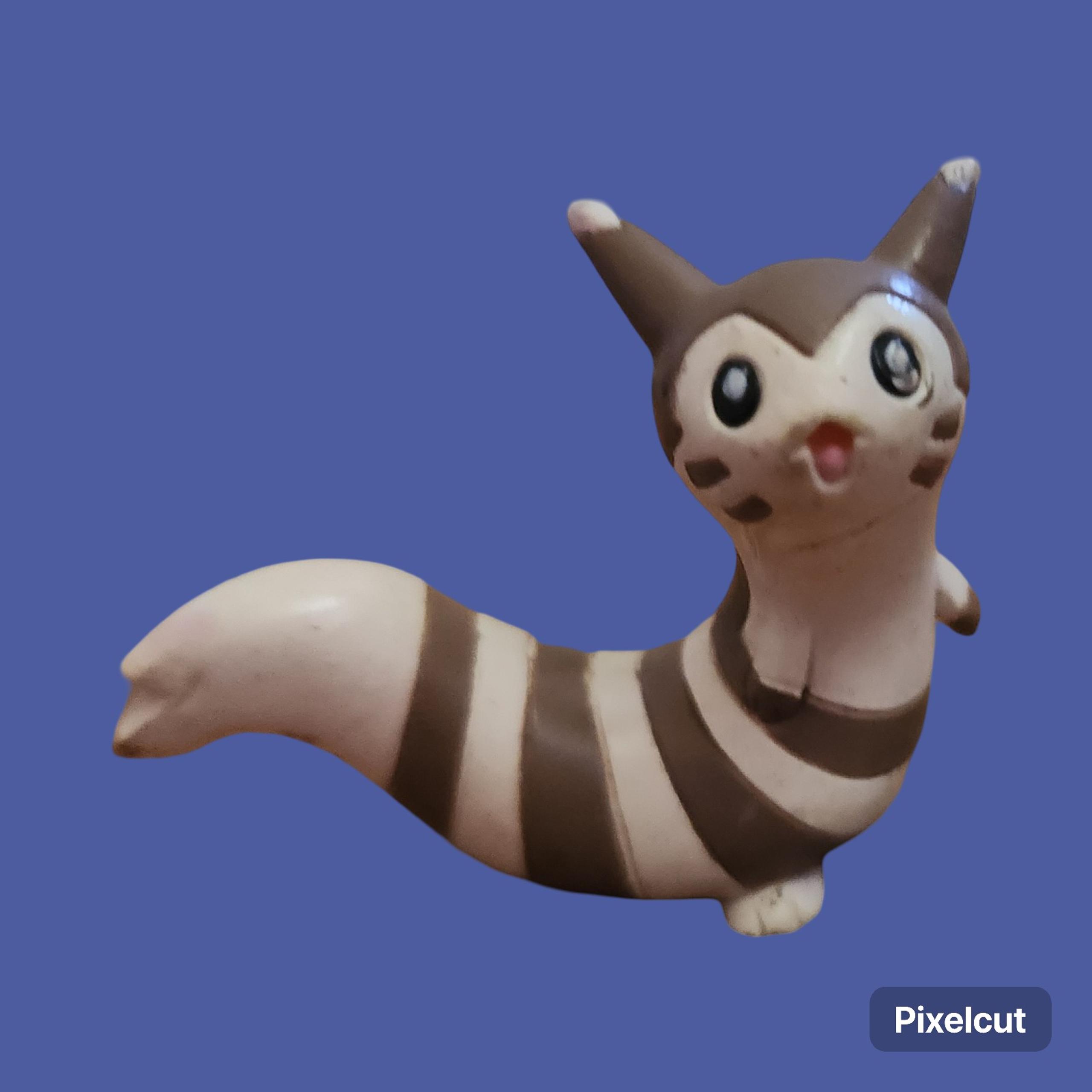 Vintage TOMY CGTSJ Furret 1.5" Pokemon Loose Action Figure Toy PVC