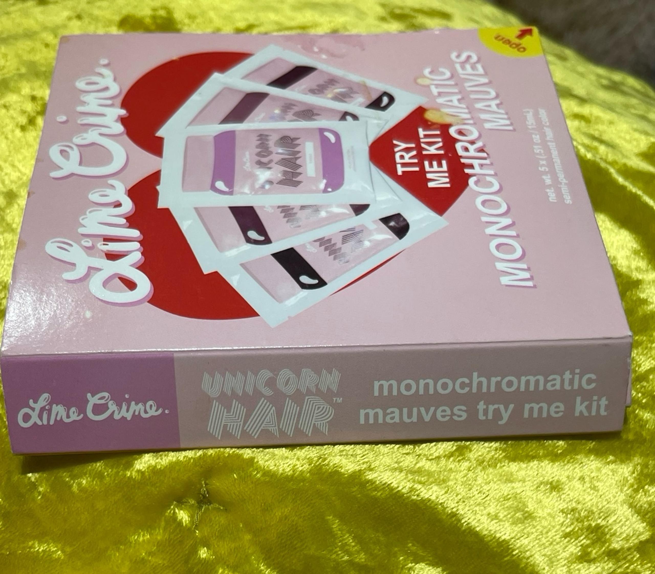 Lime Crime - Monochromatic Mauves Semi-Permanent Hair Color - Set of 5