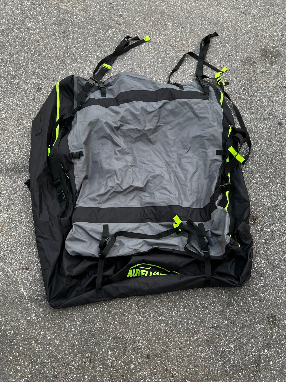 Aureli Tech Cargo Storage Waterproof All Weather Storage Canvas Bag! Missing hoo