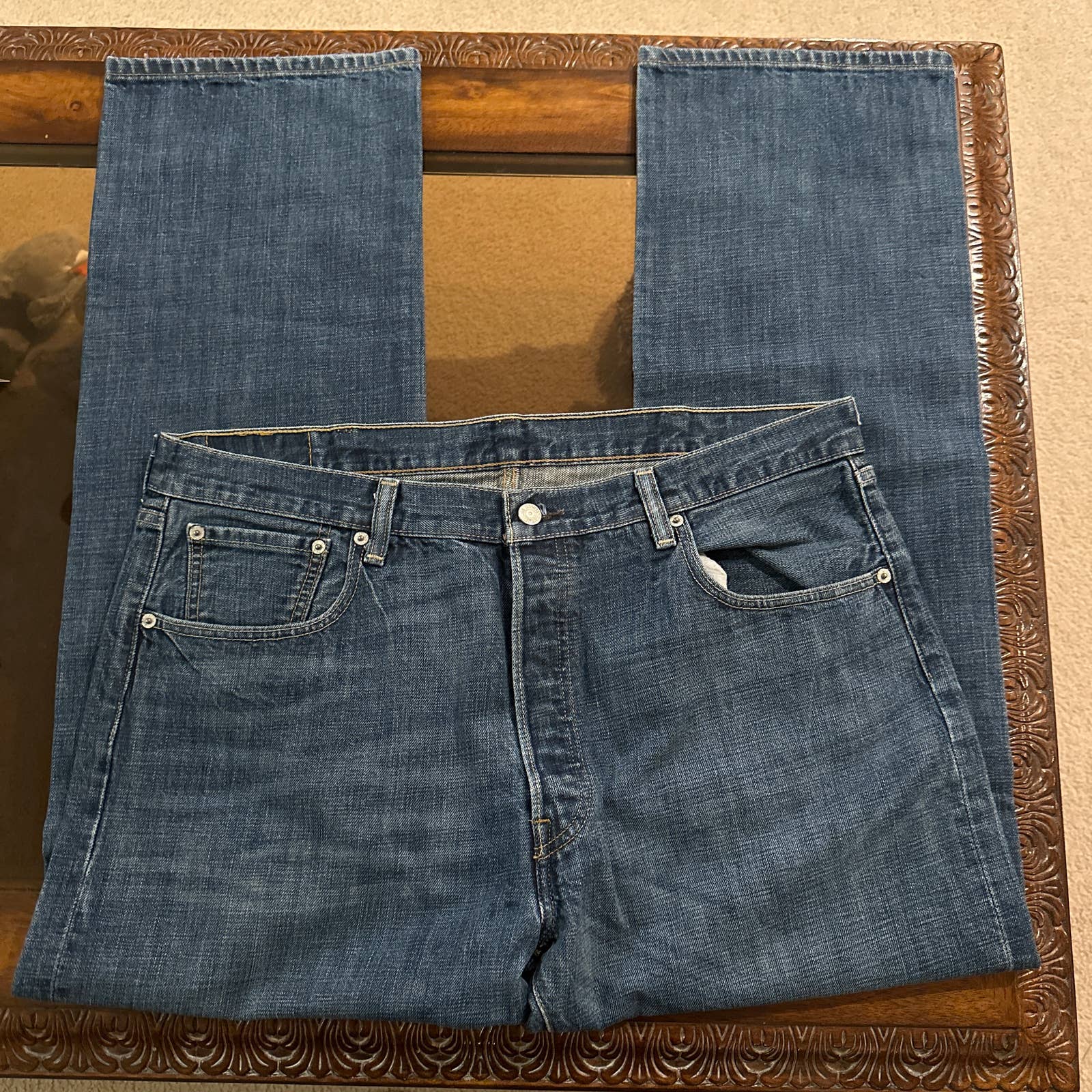 Men’s Levi’s 501 Straight Leg Jeans Size 40X32