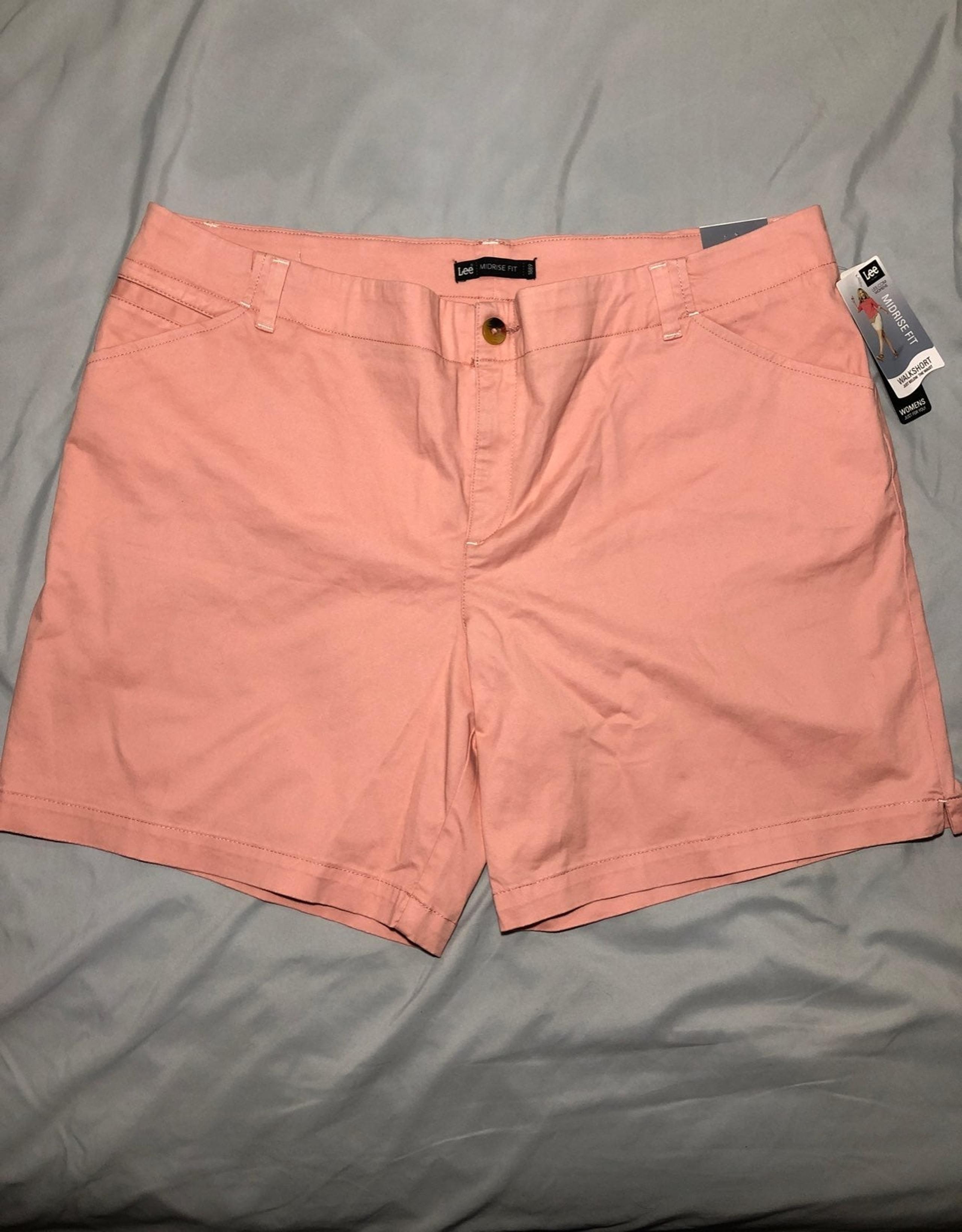 Lee Mid rise Fit Shorts Size 20W M