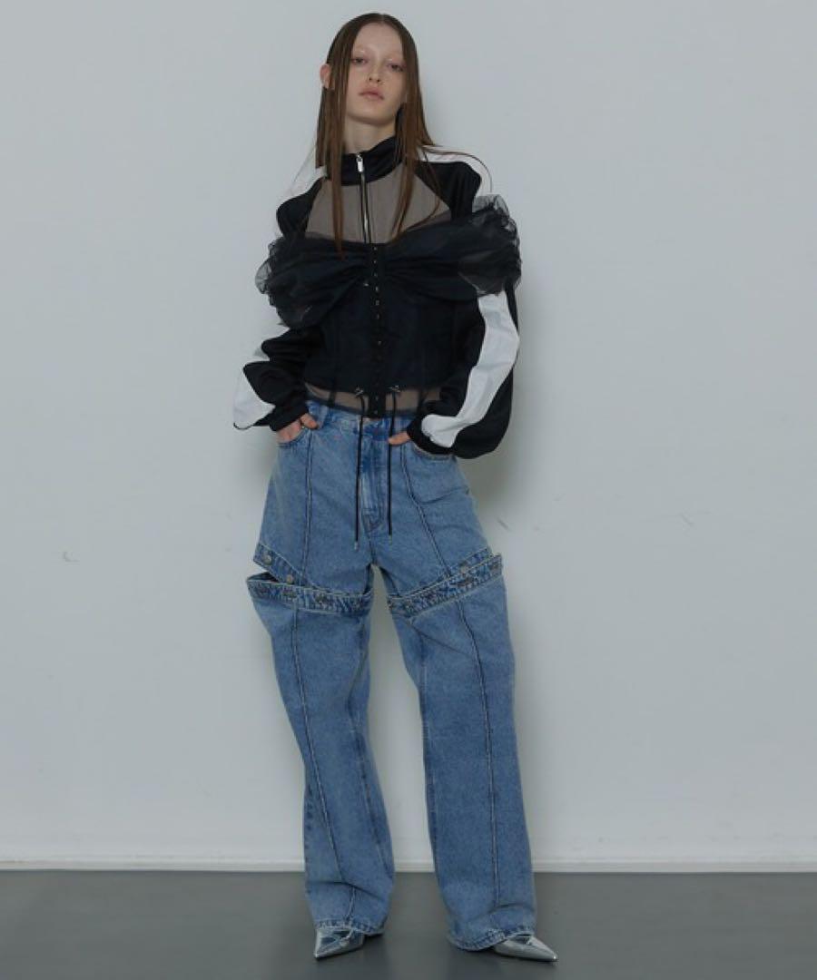 セール 登場から人気沸騰 Tulle Layered SPECIAL MAISON Ribbon Other Vest トップス