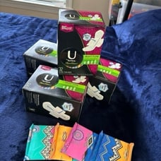 Lot 4 U by Kotex CleanWear Ultra Thin Pads w/ Wings, HEAVY ABSORBANCY, Total 128