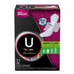 Lot 4 U by Kotex CleanWear Ultra Thin Pads w/ Wings, HEAVY ABSORBANCY, Total 128
