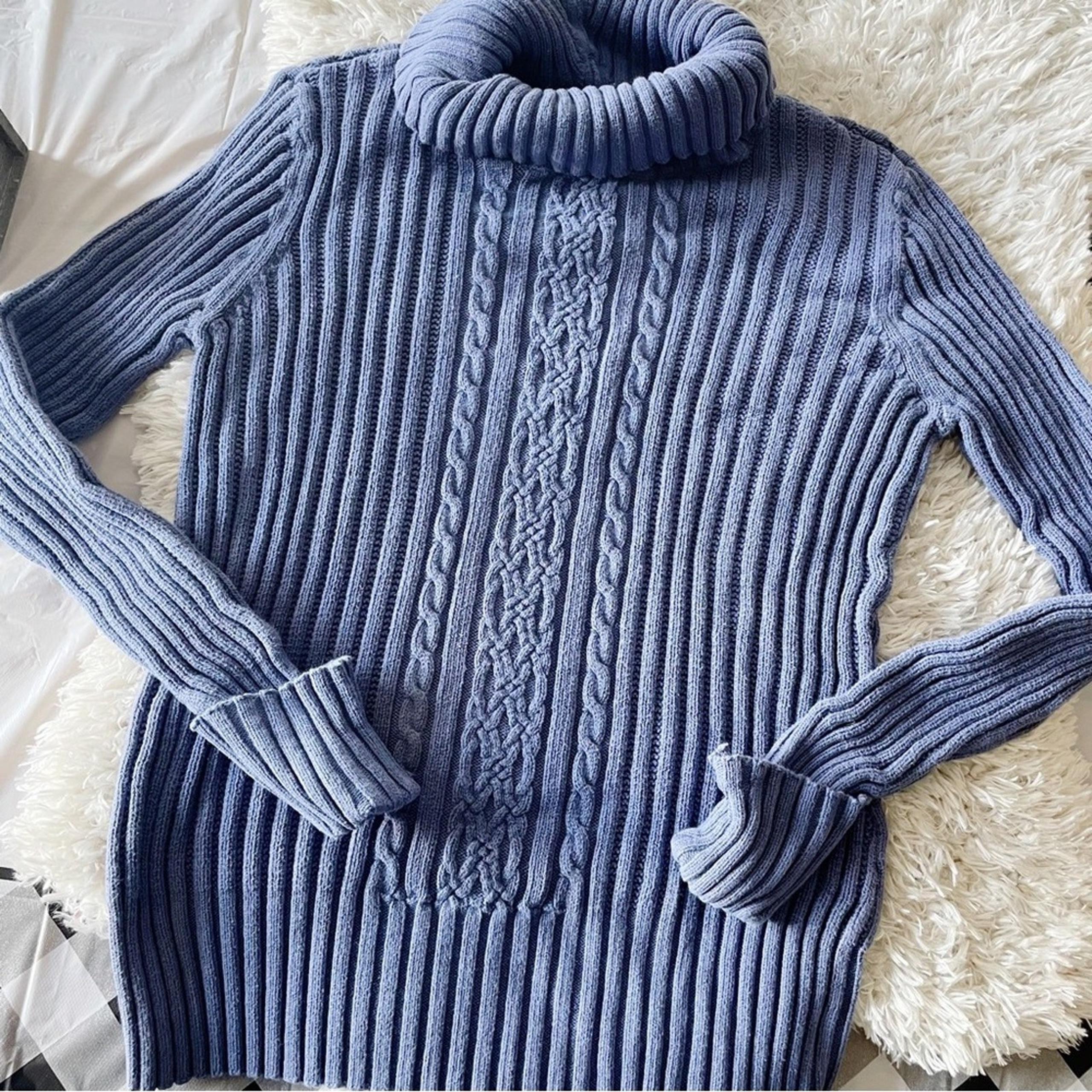 Y2k High Sierra Mervyns ribbed turtleneck sweater juniors size XL vintage