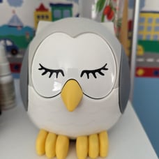 Young Living Feather the Owl Diffuser Night Light White Noise Music Lullaby