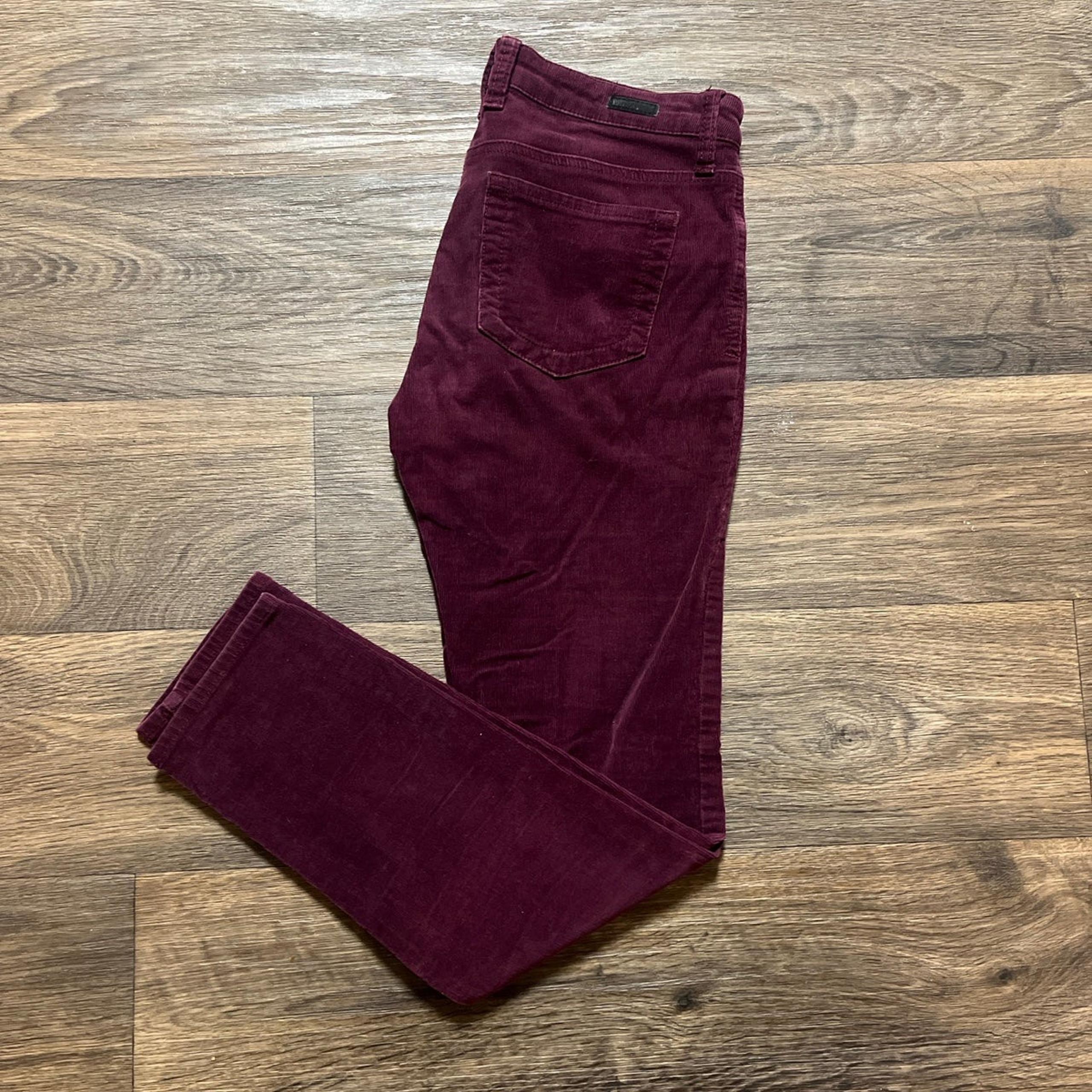 KUT from the Kloth Corduroy Pants // Burgundy // Women’s 2P