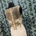 Narianna white & gold embellished formal dress