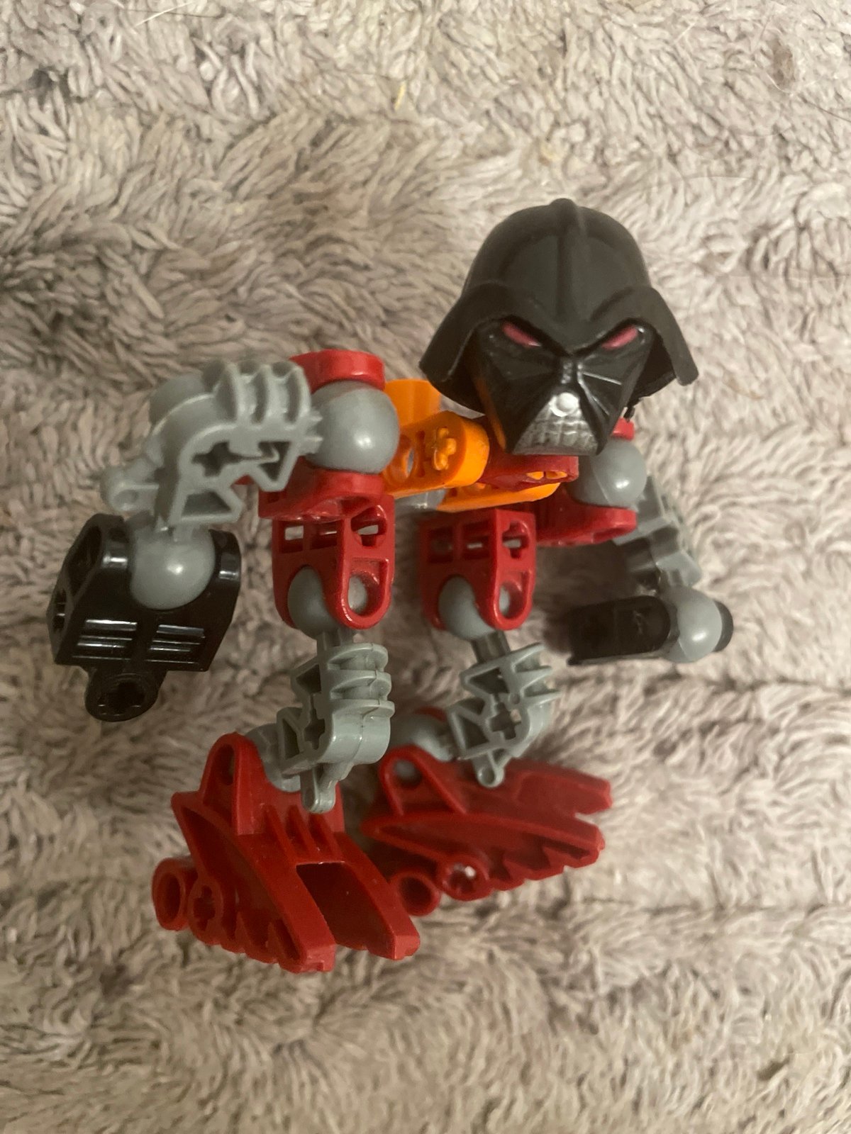 LEGO Bionicle 4877 Rahaga Norik RARE STAR SOLDIERS BOOTLEG Darth Vader head
