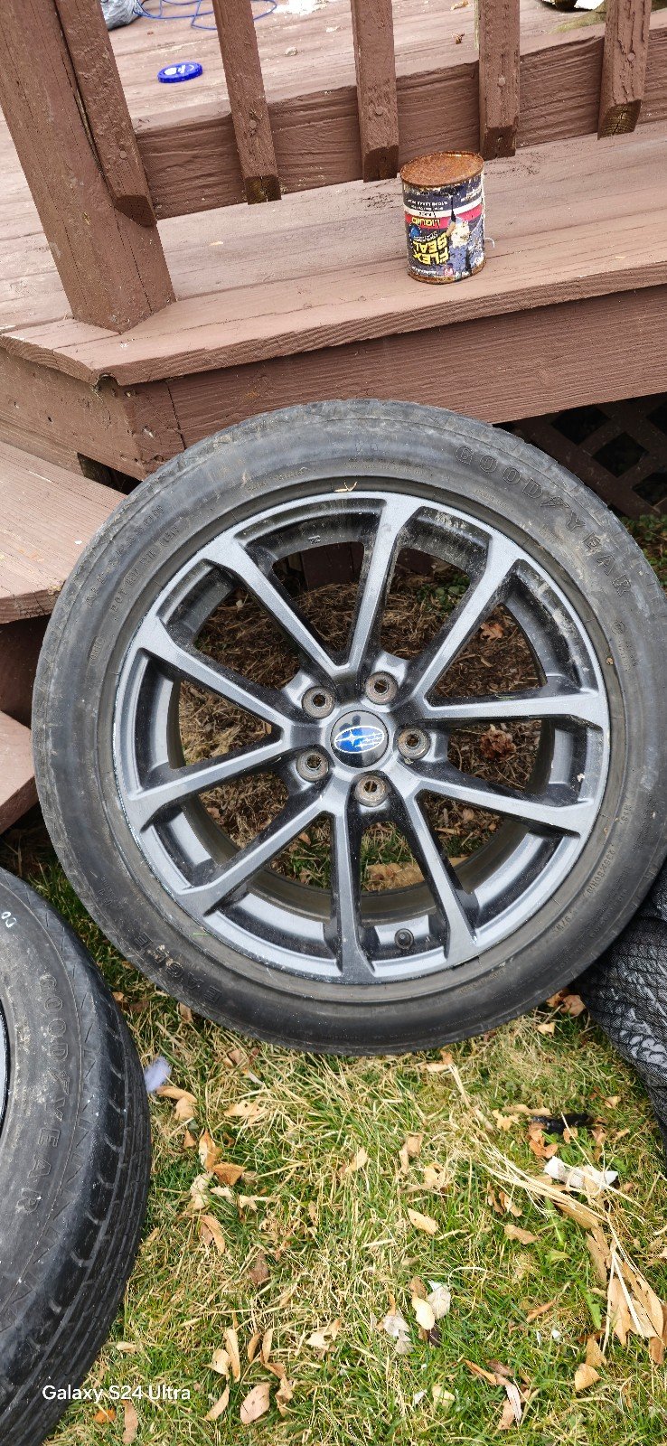 Tire and rim