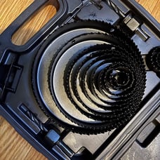 Complete Set of Hole Saw Kit - Brand NEW