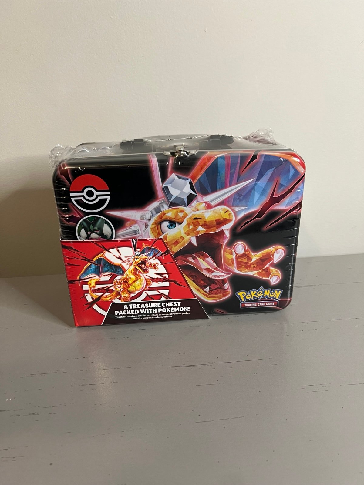 Pokemon TCG Charizard Fall Collector Treasure Chest Tin 2023