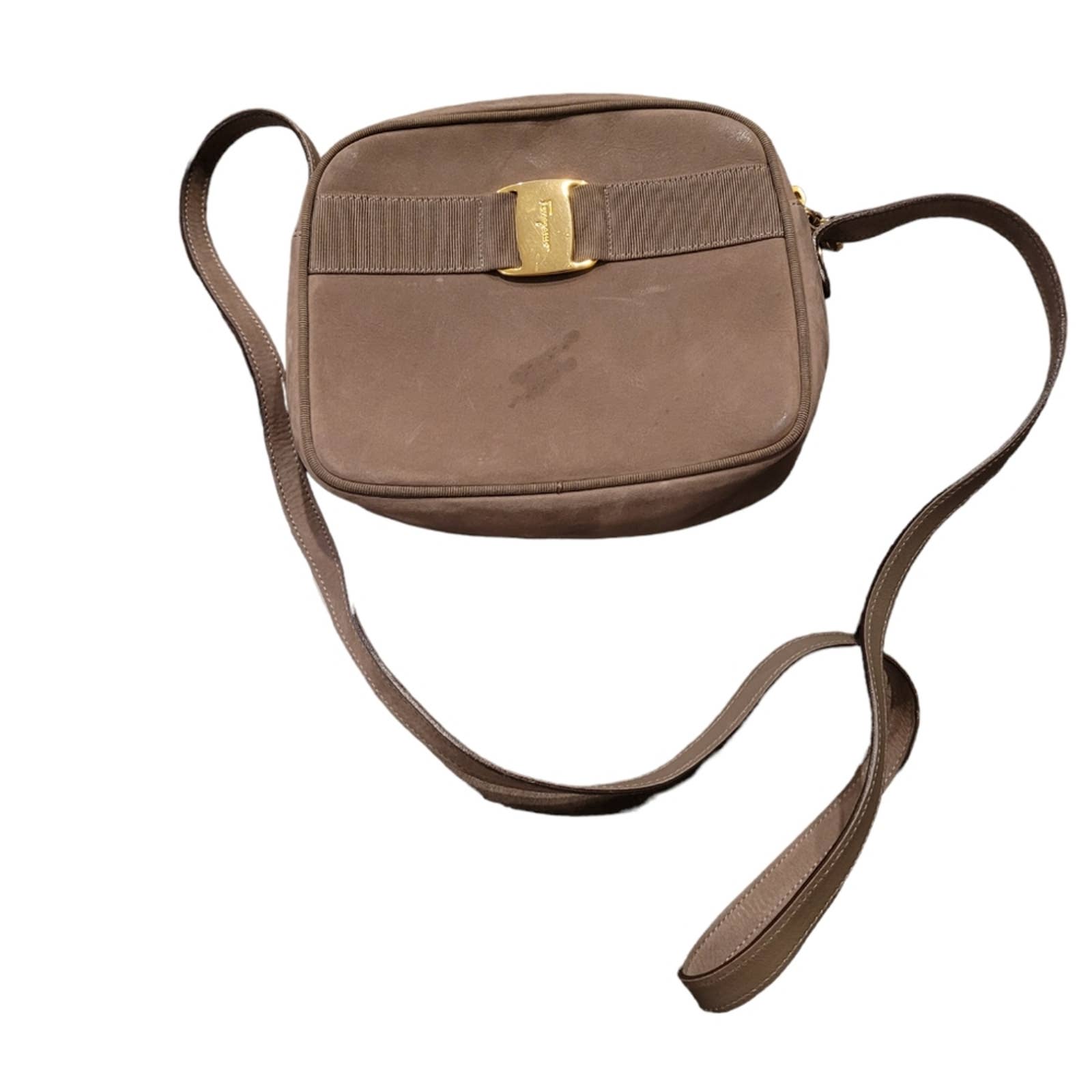 Salvatore Feragamo Suede Handbag