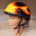 Vintage 80s 90s Flame Helmet