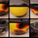Vintage 80s 90s Flame Helmet