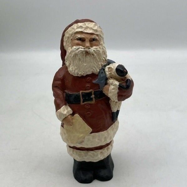 Santa Claus Signed 1996 Doris C Williams Christmas Figurine
