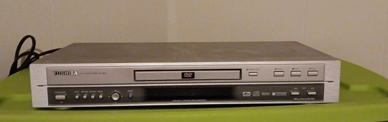 Toshiba sd-3800 DVD Player